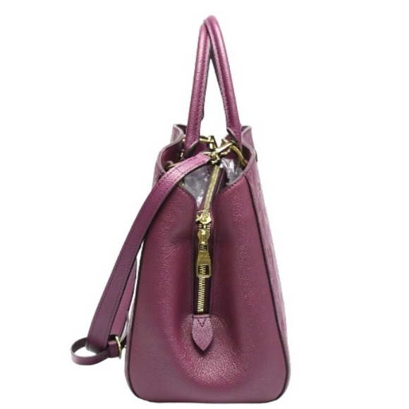 Louis Vuitton Monogram Montaigne MM 2way Purple Handbag - Picture 6 of 16
